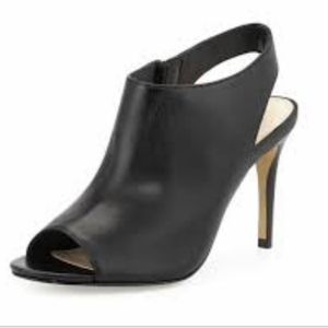 Cole Haan Sling Back Peep Toe Booties sz 6.5B